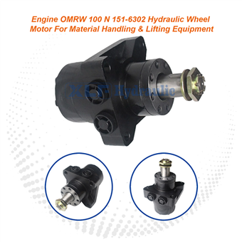 OMRW 100 N 151-6302 มอเตอร์ล้อไฮดรอลิก - การจัดการและการยกวัสดุ